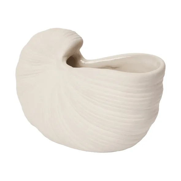 Shell pot, Off-white, 11x5,5x7,7 cm Ferm Living