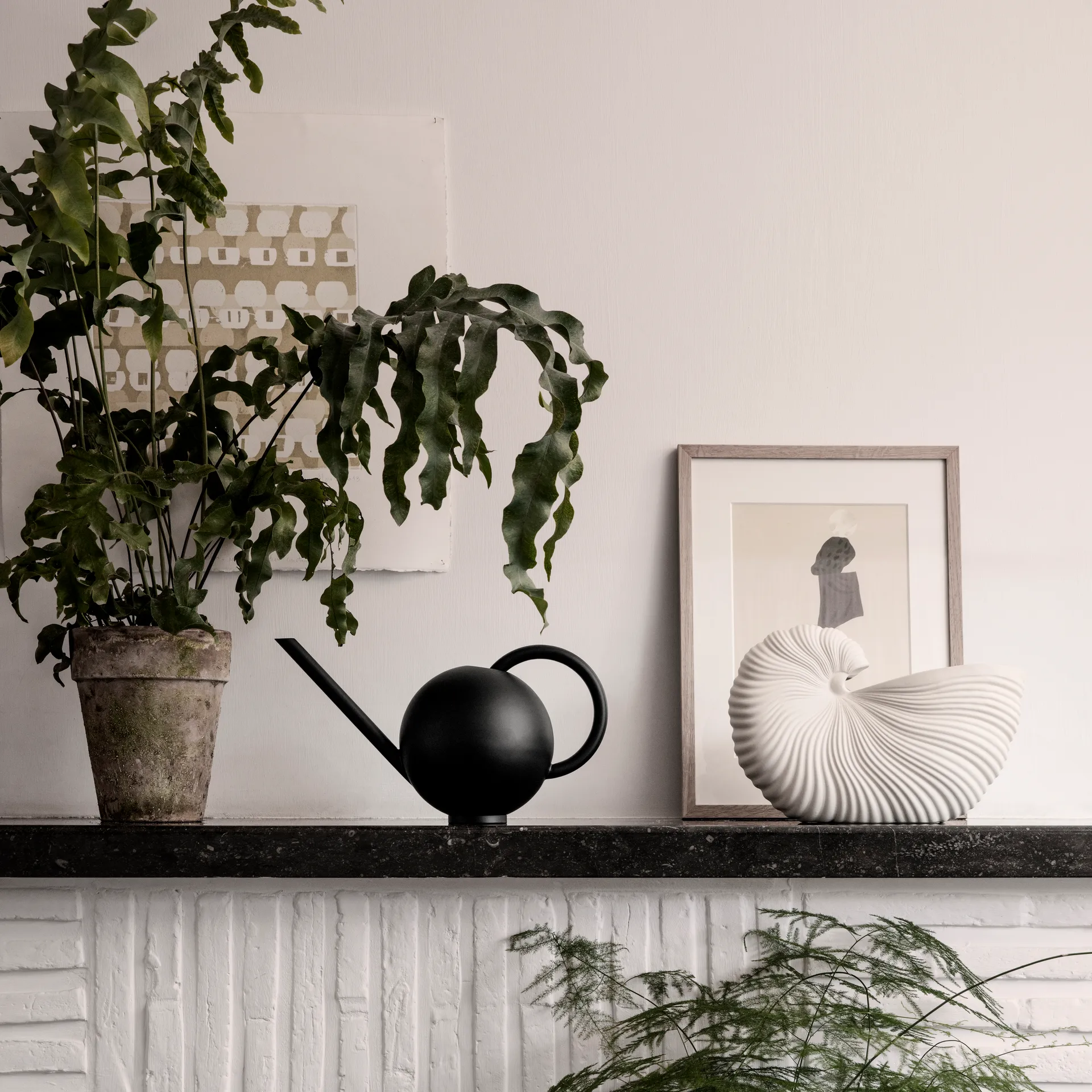 Shell pot, Off white Ferm Living