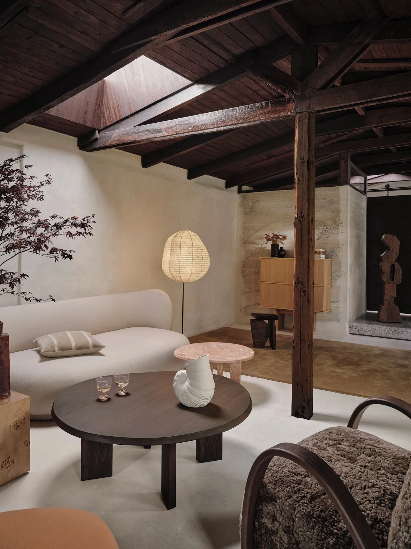 Shell vas, Off white Ferm Living