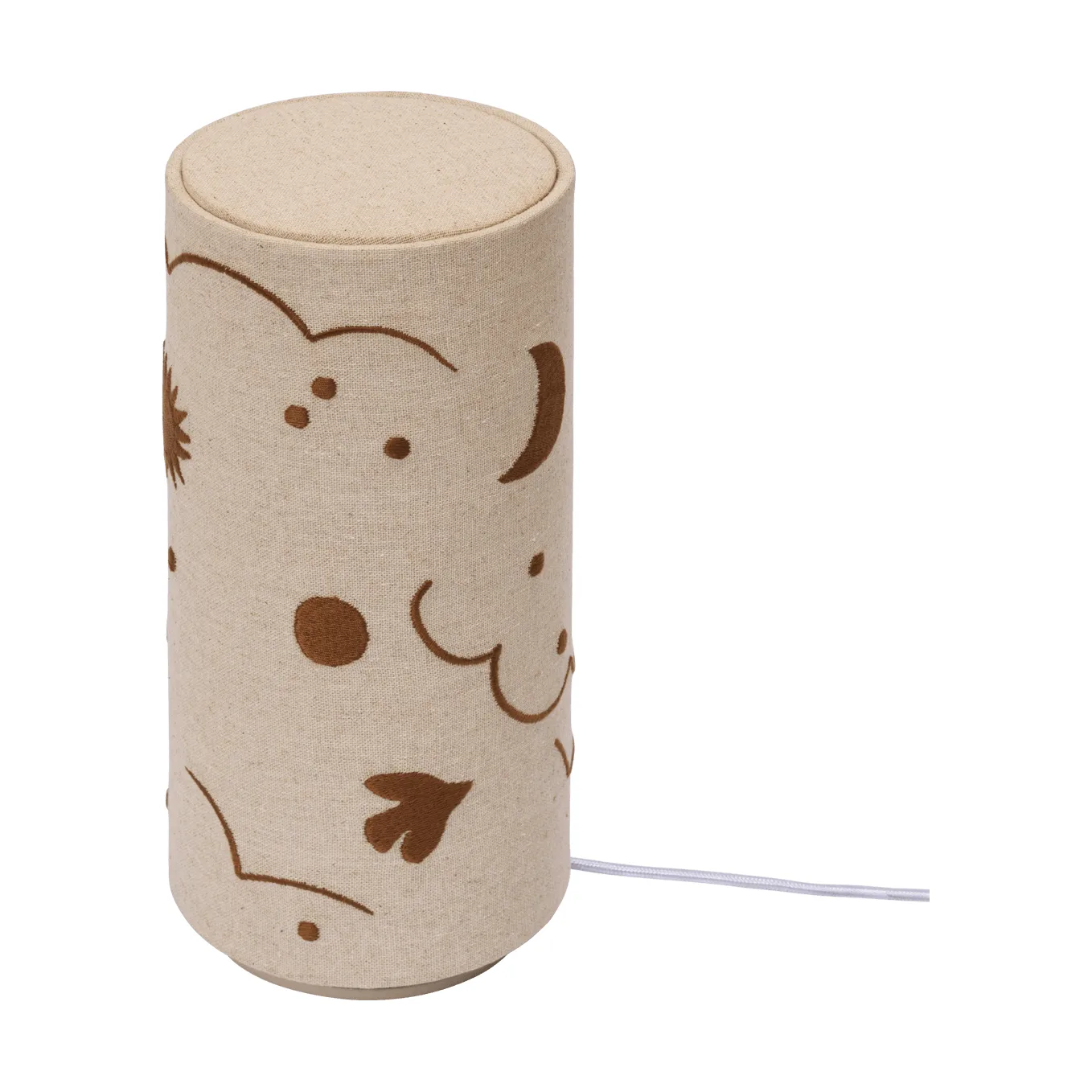 Skye bordslampa, Natural-bronze Ferm Living