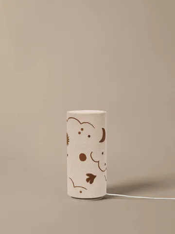 Skye bordslampa - Natural-bronze - Ferm Living