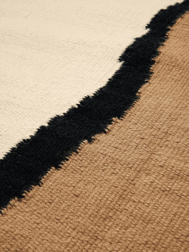 Soil Kelim matta, Dark sand-off white, 140x200 cm Ferm Living