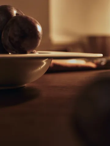 Sonae djup tallrik - Grey-white, Ø30 cm - Ferm Living