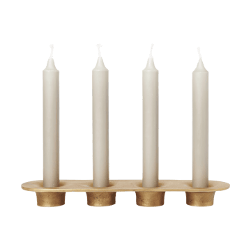 Soothe 4 ljusstake 8x29 cm - Brass Finish - Ferm Living