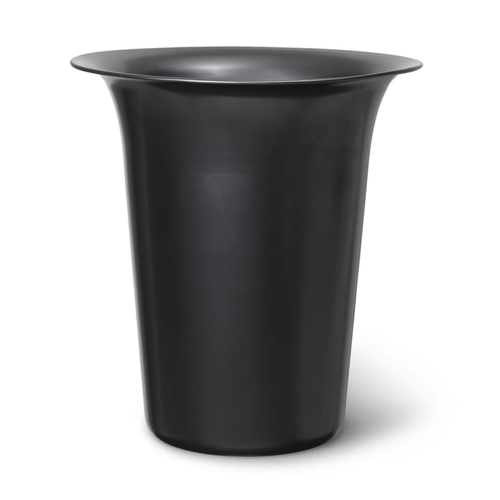Spun alu korg hög Ø35 cm - Blackened Aluminium - Ferm LIVING