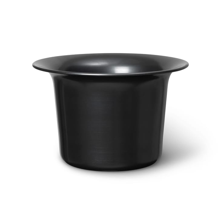 Spun alu korg låg Ø37 - Blackened Aluminium - Ferm LIVING