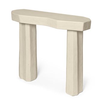 Staffa console table avlastningsbord 33,4x100,8x85 cm - Ivory - Ferm Living