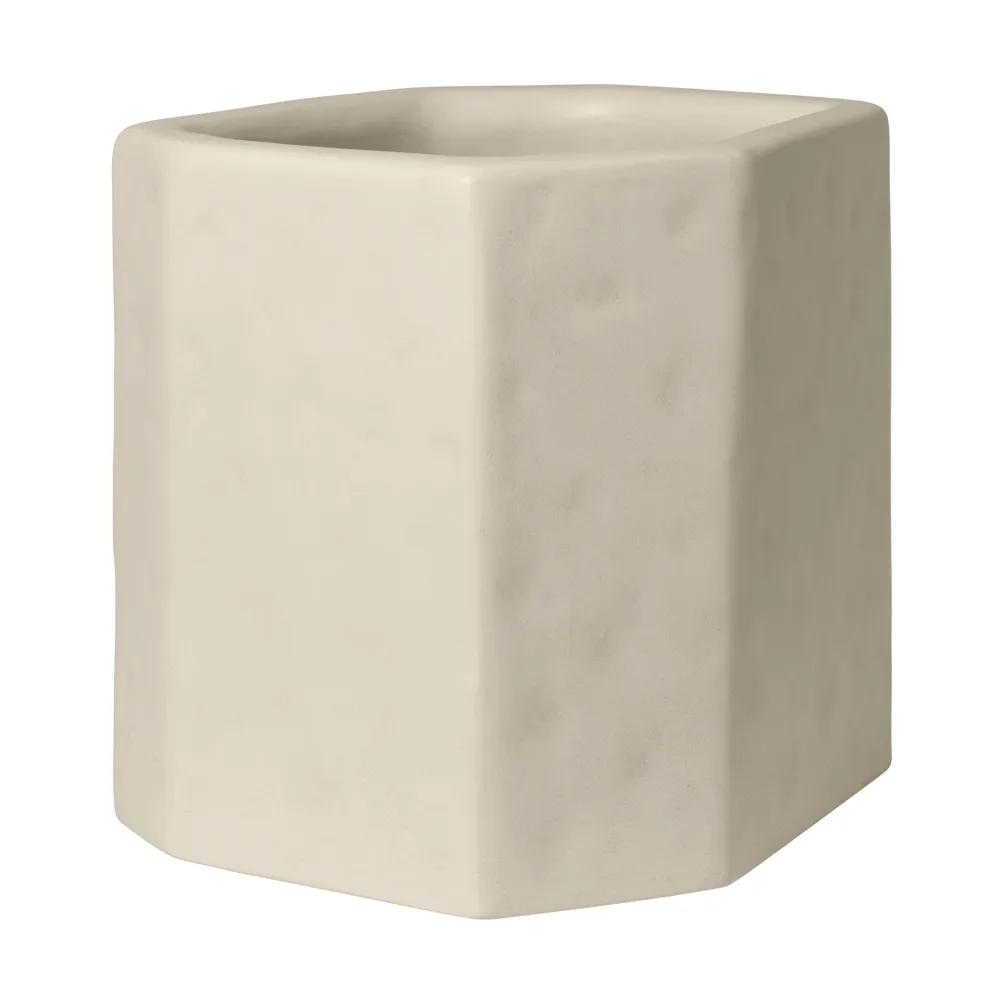 Staffa kruka, Ivory, 35x33x36 cm Ferm Living