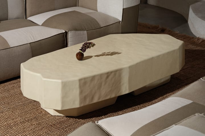 Staffa soffbord 163,5x82,4 cm, Ivory Ferm Living