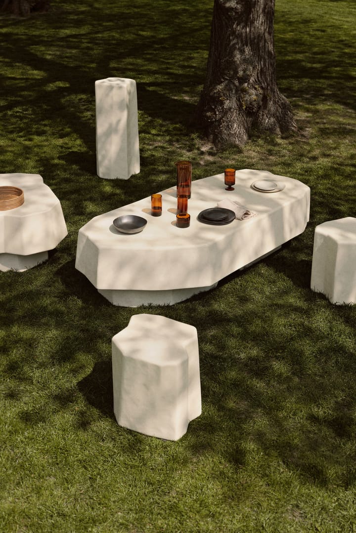 Staffa soffbord 83,7x75,8 - Ivory - ferm LIVING