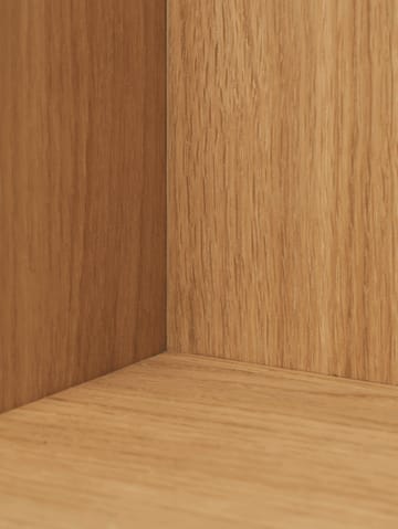 Stagger hylla square - Oiled Oak - Ferm Living