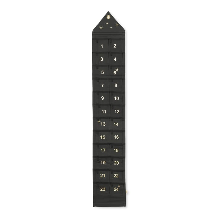 Star julkalender hus 150 cm, Dark green Ferm Living