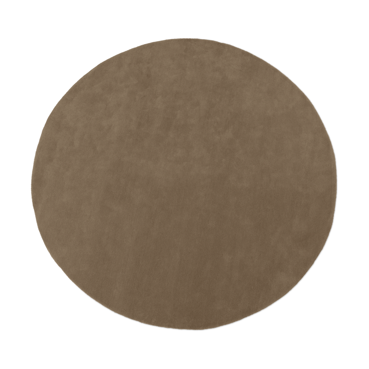 Stille tuftad matta rund - Ash Brown Ø240 cm - Ferm Living