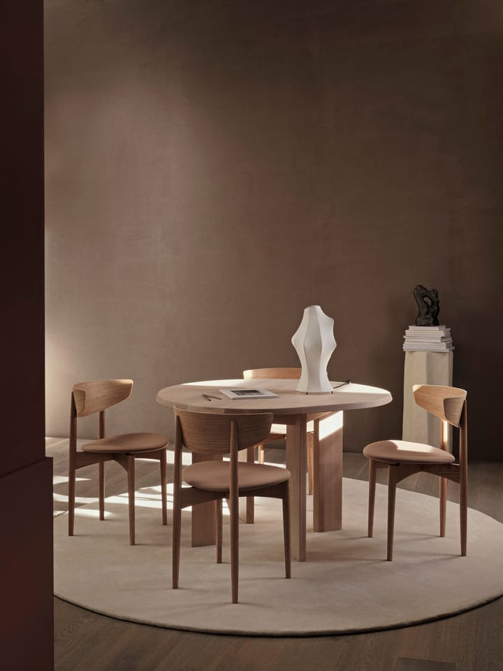 Stille tuftad matta rund, Off-white Ø240 cm Ferm Living