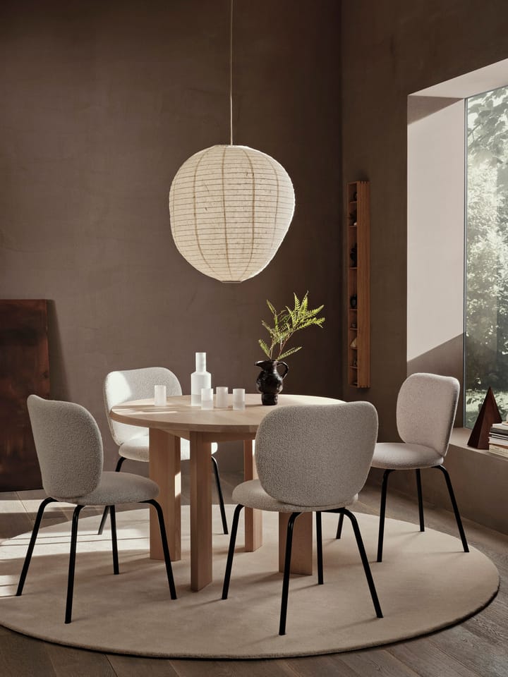 Stille tuftad matta rund, Off-white Ø240 cm Ferm Living