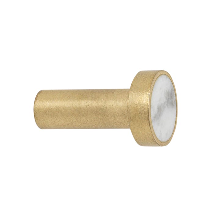 Stone krok liten, vit marmor-mässing Ferm Living