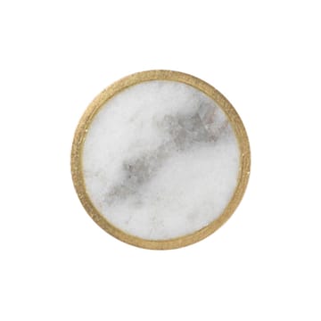 Stone krok liten - vit marmor-mässing - Ferm Living