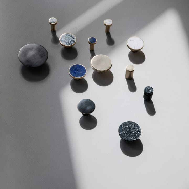 Stone krok liten, vit marmor-mässing Ferm Living