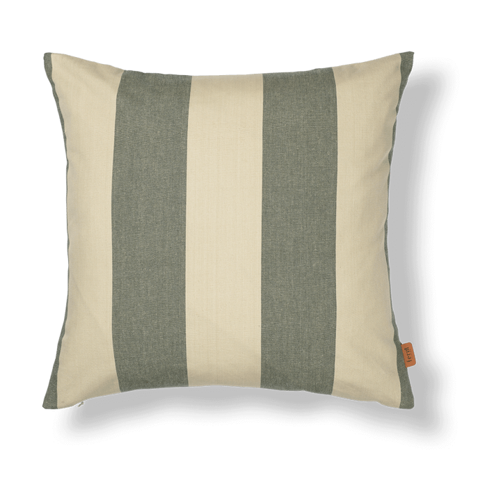Strand outdoor kuddfodral 50x50 cm - Dark lichen-parchment - Ferm Living