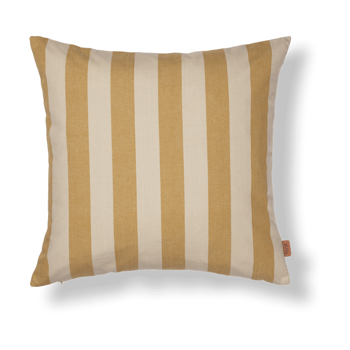 Strand outdoor kuddfodral 50x50 cm - Warm yellow-parchment - Ferm Living