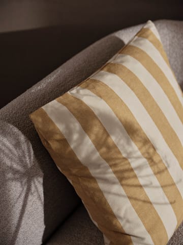 Strand outdoor kuddfodral 50x50 cm - Warm yellow-parchment - Ferm Living