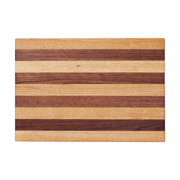 Stribe skärbräda bold 25x36 cm - Walnut-oak - Ferm Living