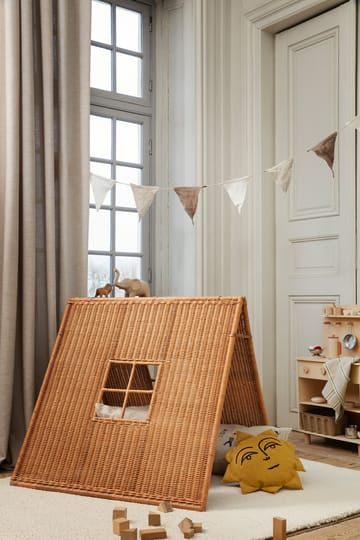 Sun kudde Ø35 cm - Yellow - Ferm Living