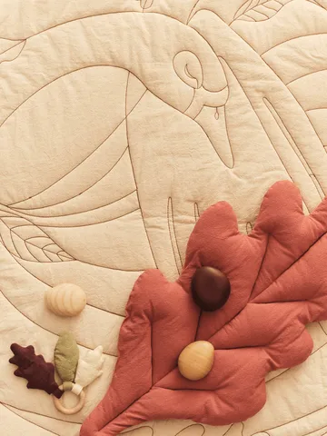 Swan baby matta - Natural, Ø100 cm - Ferm Living
