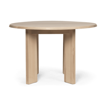 Tarn matbord 104,6x113,5 cm - White Oiled Beech - Ferm Living