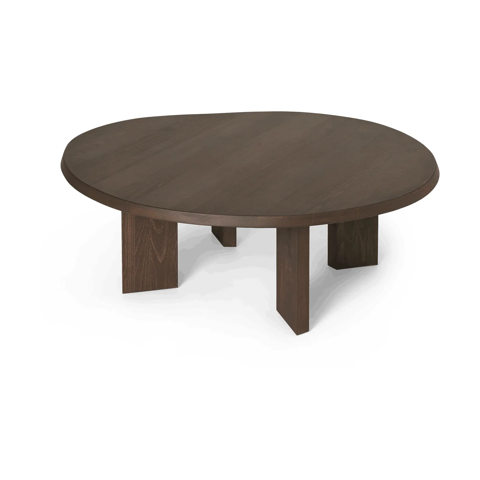 Tarn soffbord 107,6x108,1 cm, Dark stained beech Ferm Living