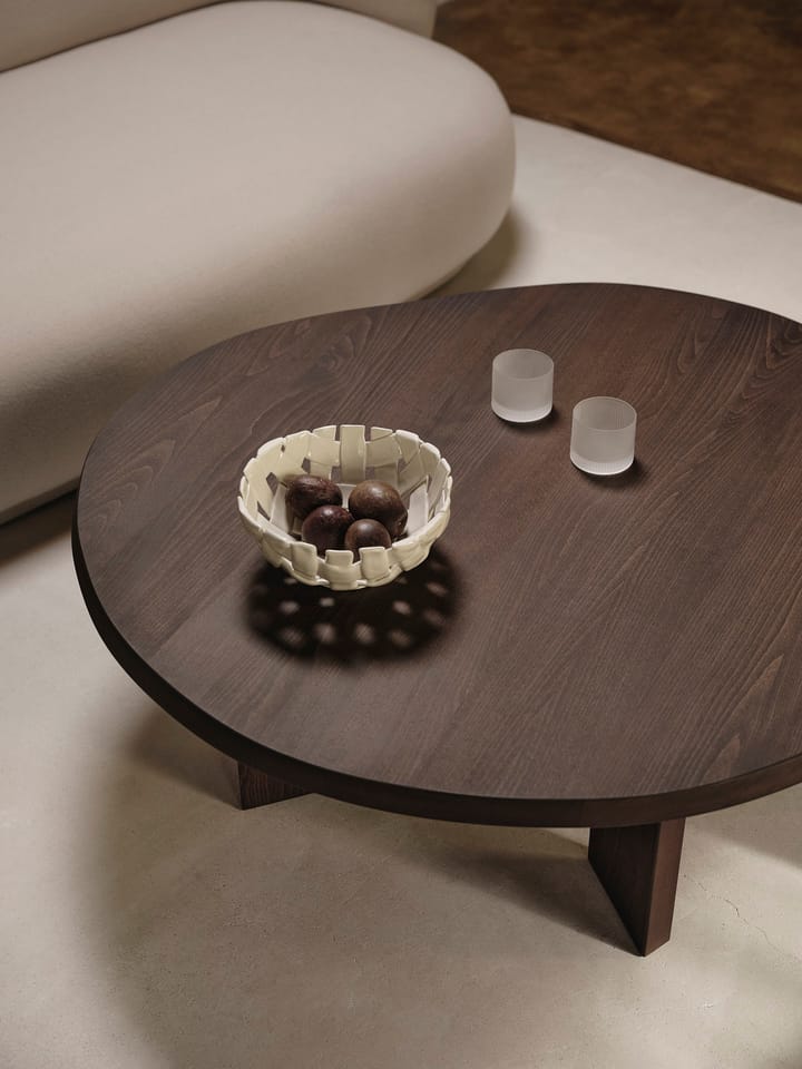 Tarn soffbord 107,6x108,1 cm, Dark stained beech Ferm Living