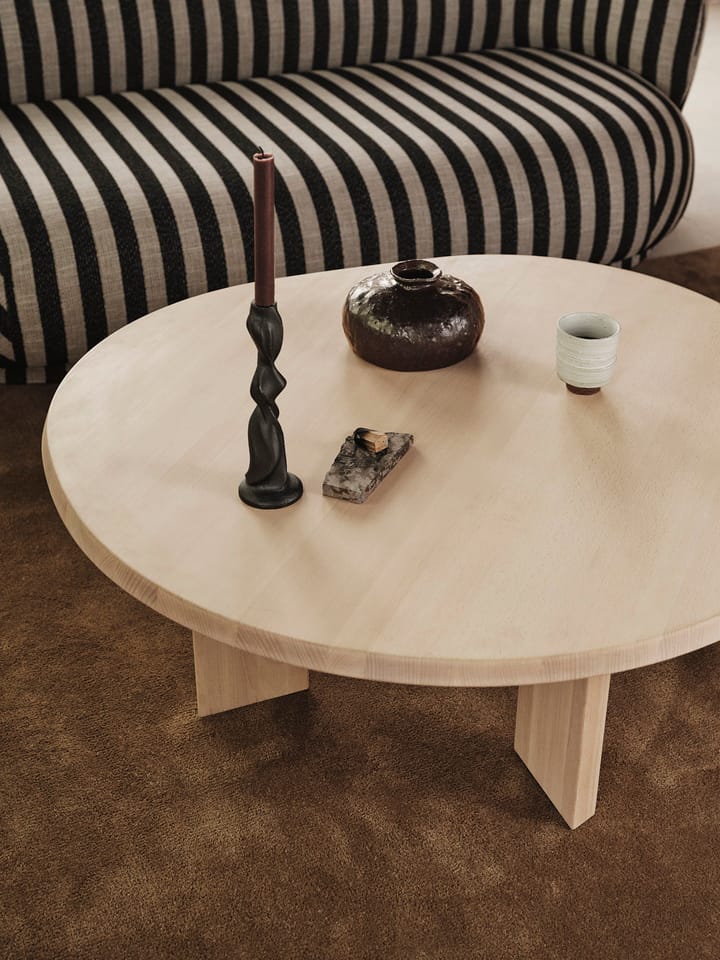 Tarn soffbord 107,6x108,1 cm, White oiled beech Ferm Living