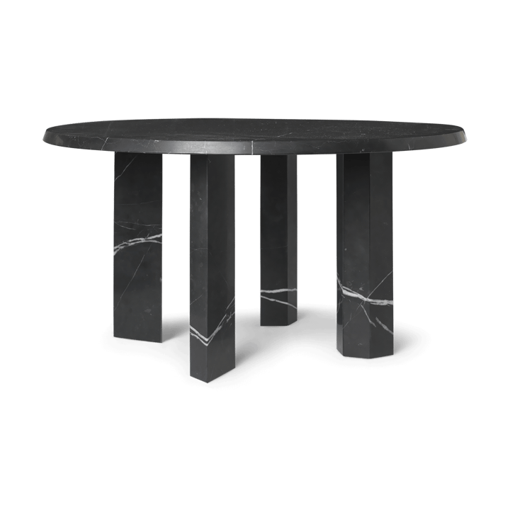 Taula soffbord Ø67x35 cm - Black - Ferm Living