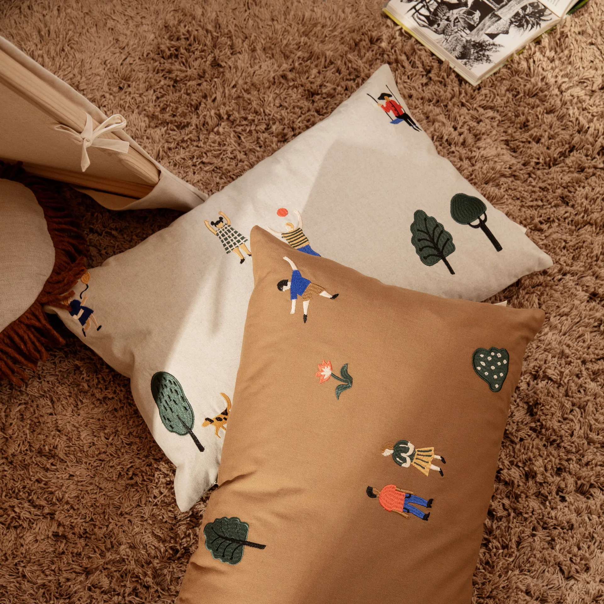 The Park kudde 40x60 cm, Natural Ferm Living