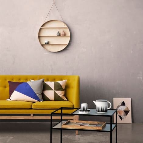The Round Dorm hylla, Ø 55 cm Ferm Living