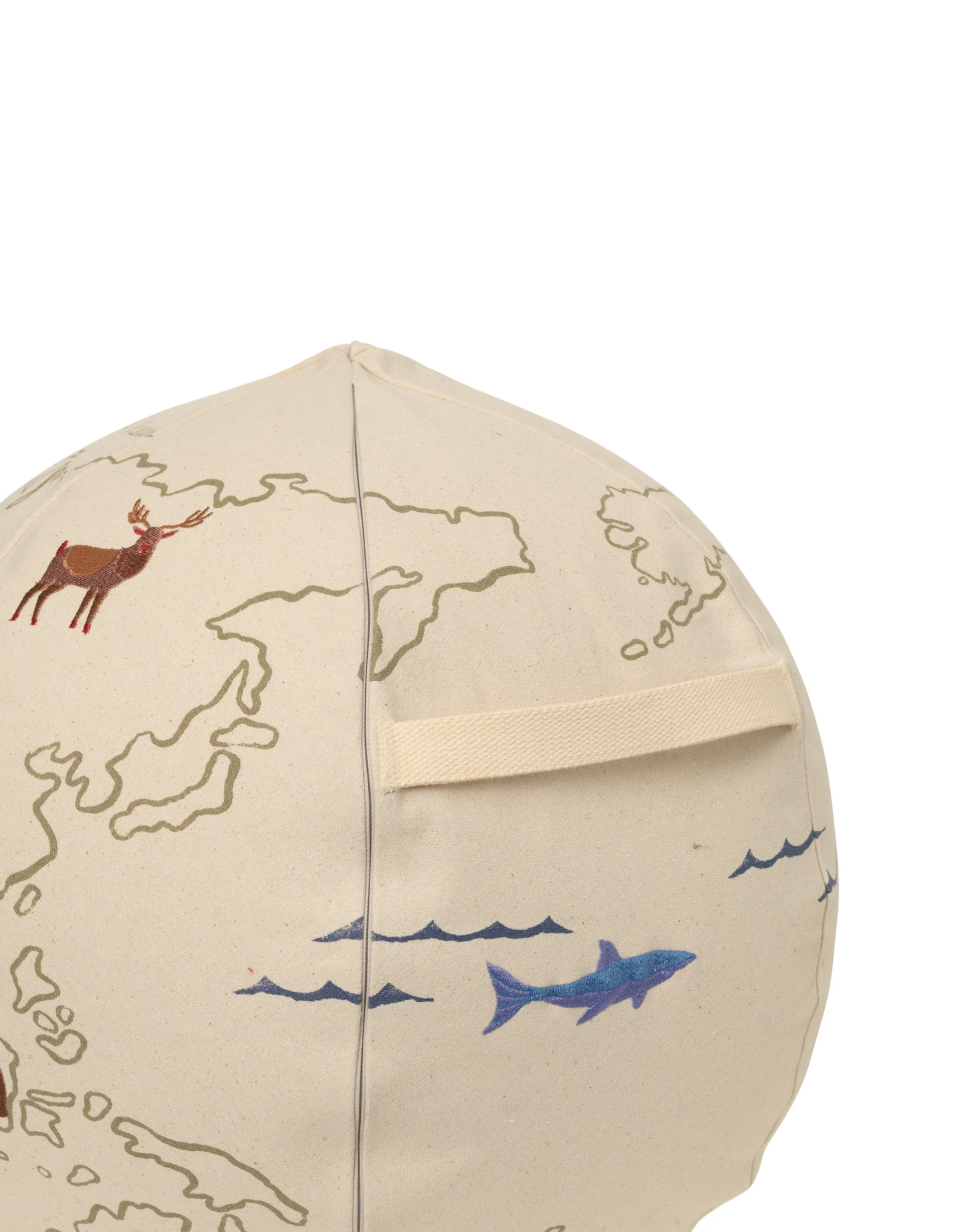 The world sittpuff, Offwhite Ferm Living