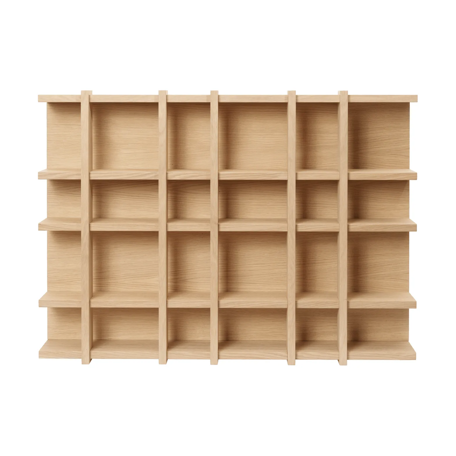 Tilem bokhylla, Ekfanér, 6x4 Ferm Living