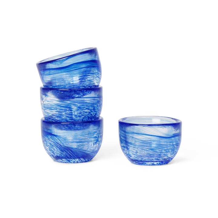 Tinta äggkoppar 4-pack Ø4,8 cm, Blue Ferm Living