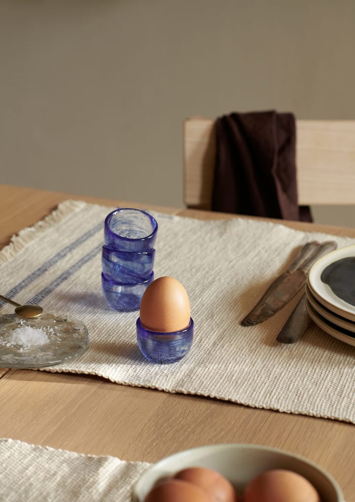 Tinta äggkoppar 4-pack Ø4,8 cm - Blue - ferm LIVING