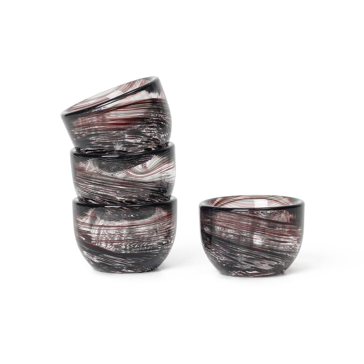 Tinta äggkoppar 4-pack Ø4,8 cm, Deep Brown Ferm Living