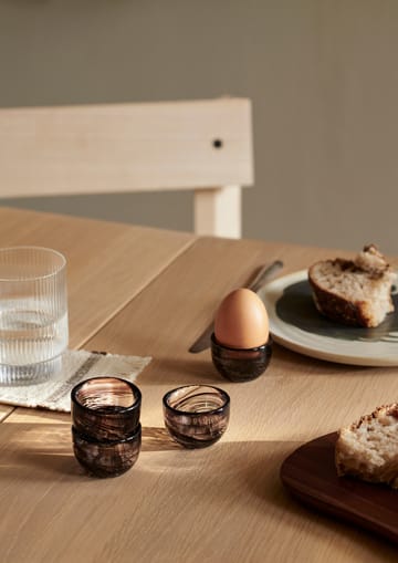 Tinta äggkoppar 4-pack Ø4,8 cm - Deep Brown - Ferm Living