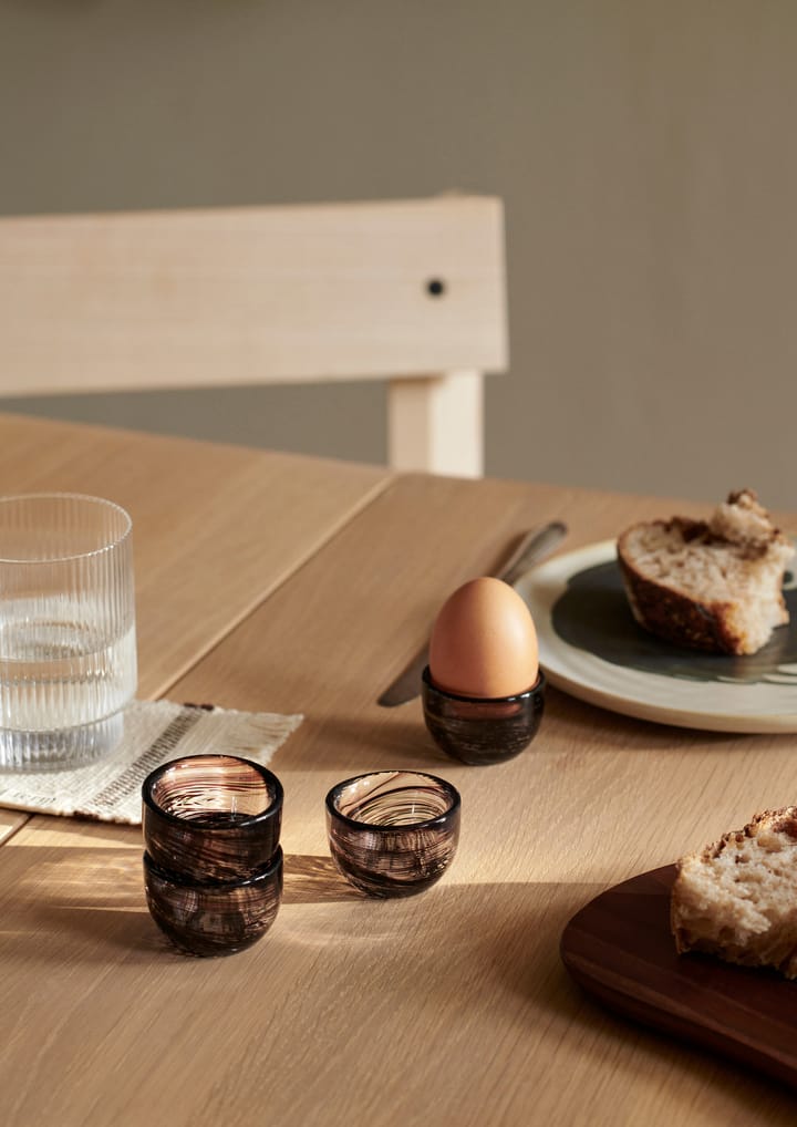 Tinta äggkoppar 4-pack Ø4,8 cm, Deep Brown Ferm Living