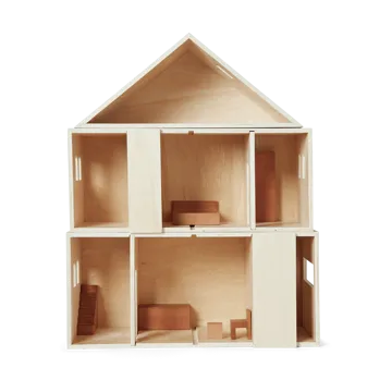 Toro hopfällbart dockskåp - Natural - Ferm Living