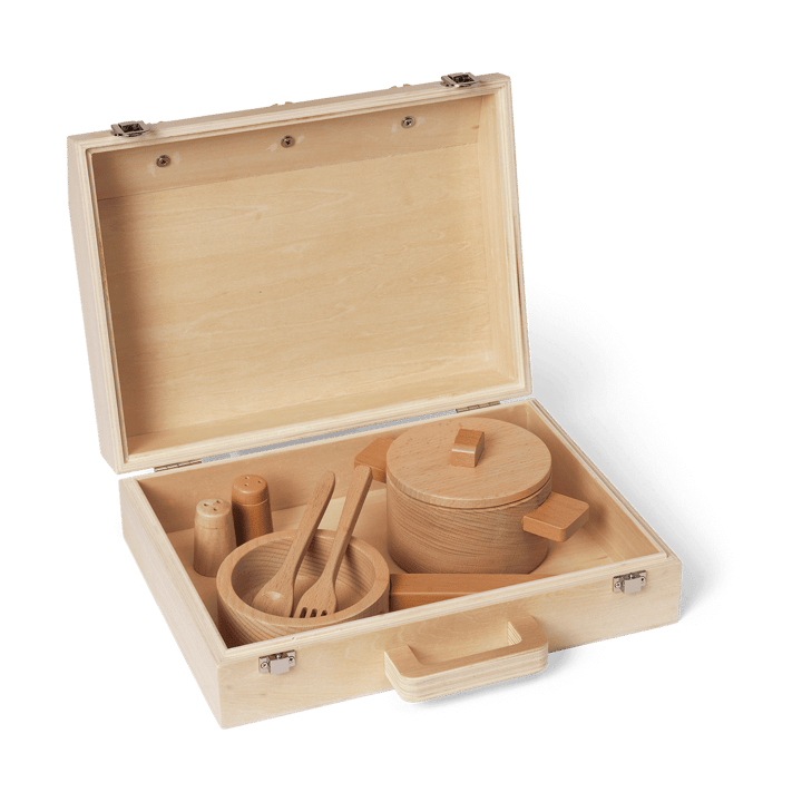 Toro Suitcase Kitchen matlagningsset barn, Natural Ferm Living