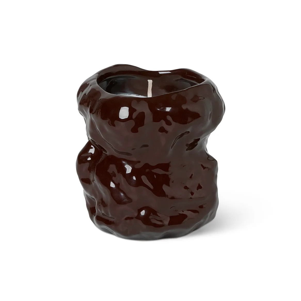 Tuck doftljus, Rödbrun Ferm Living