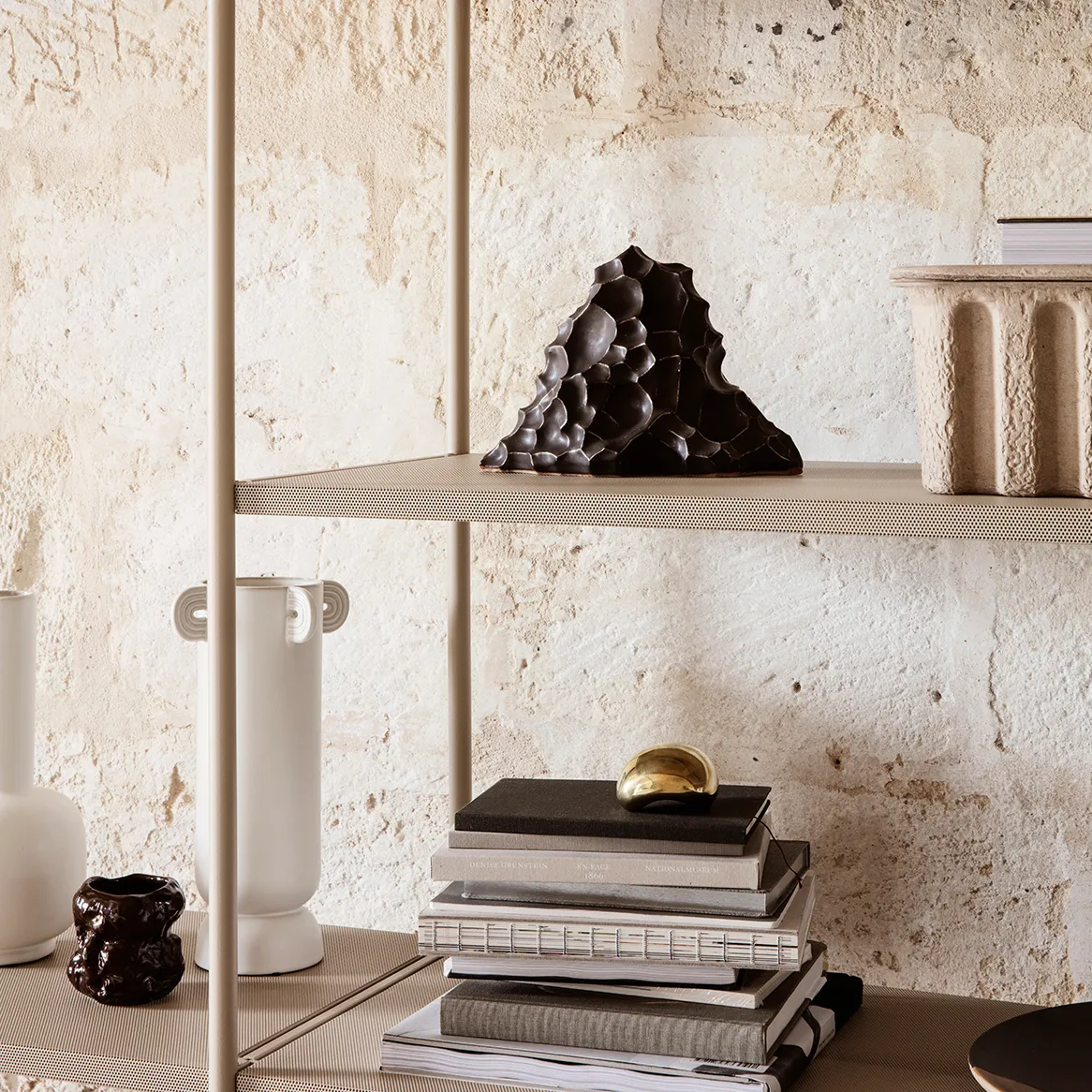 Tuck doftljus, Rödbrun Ferm Living