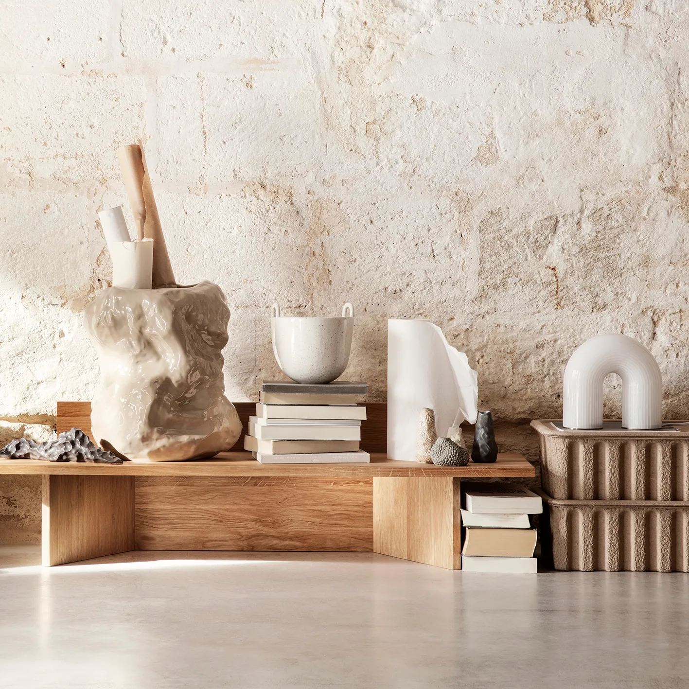 Tuck vas 34 cm, Cashmere Ferm Living