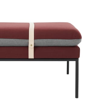 Turn Dagbädd - tyg fiord by kvadrat rust, svart stativ - Ferm Living