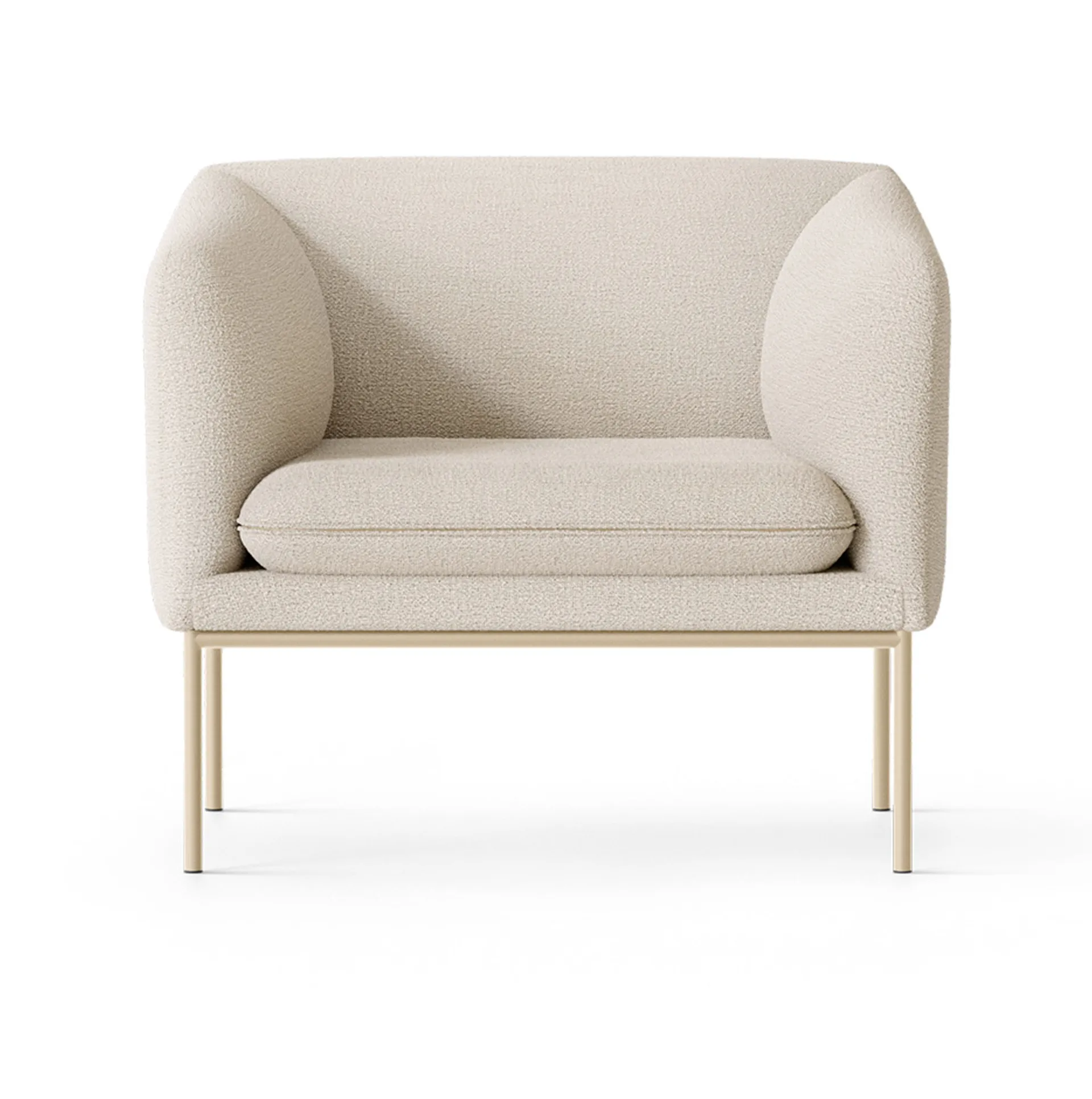 Turn fåtölj, Cashmere bouclé offwhite Ferm Living