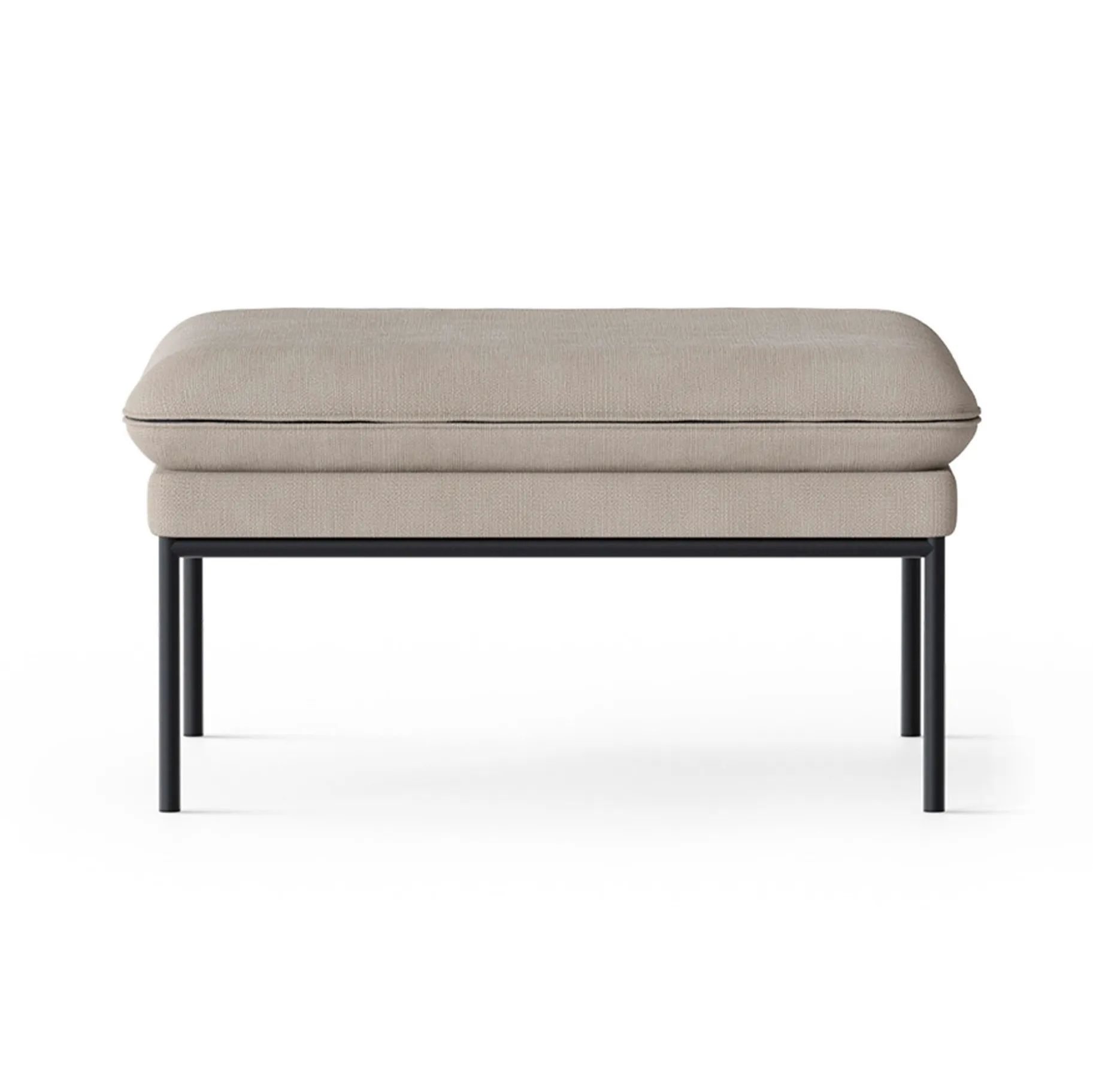 Turn pouf sittpuff, Cotton linen natural Ferm Living